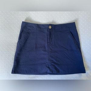 Lilly Pulitzer Navy Blue Skort